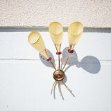 Lunel house, 3-burner wall lamp