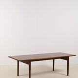 Hans Wegner AT-15 Solid Teak and Oak Coffee Table for Andreas Tuck