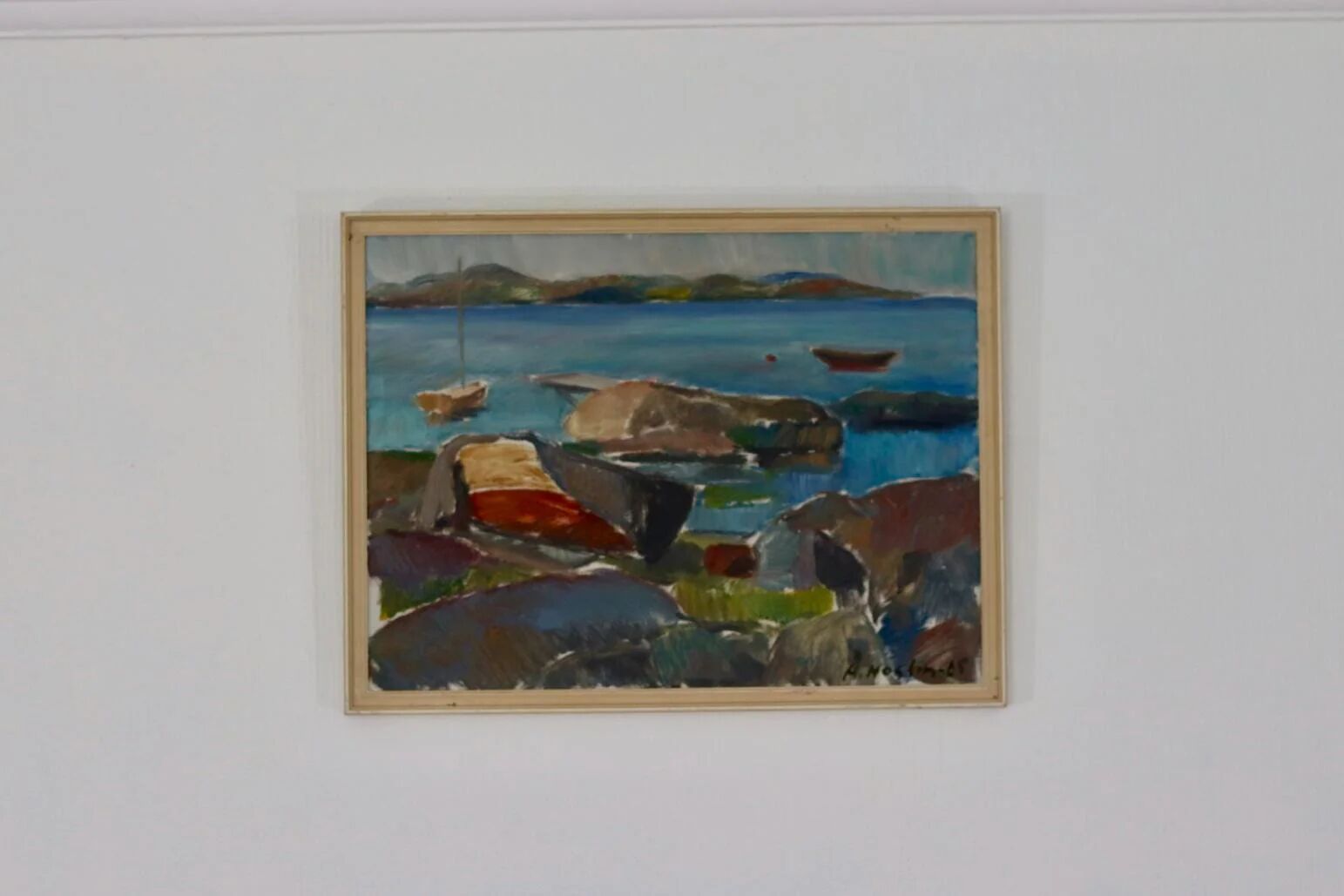 Coastal landscape by B Höglind