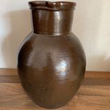 Pitcher stoneware vase Jean Dubost