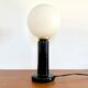 Ceramic foot lamp and globe