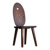 Chaise rustique en pin suédois, style Carl Malmsten, début du XXe siècle