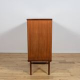 Mid-Century Teak Highboard, Denmark, 1960s