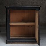 Blackened wood jam maker sideboard 19th Parisian style
