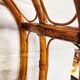 Rattan and cannage shelves