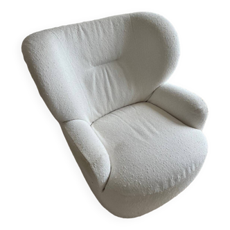 Fauteuil Gervasoni Loll 9 blanc