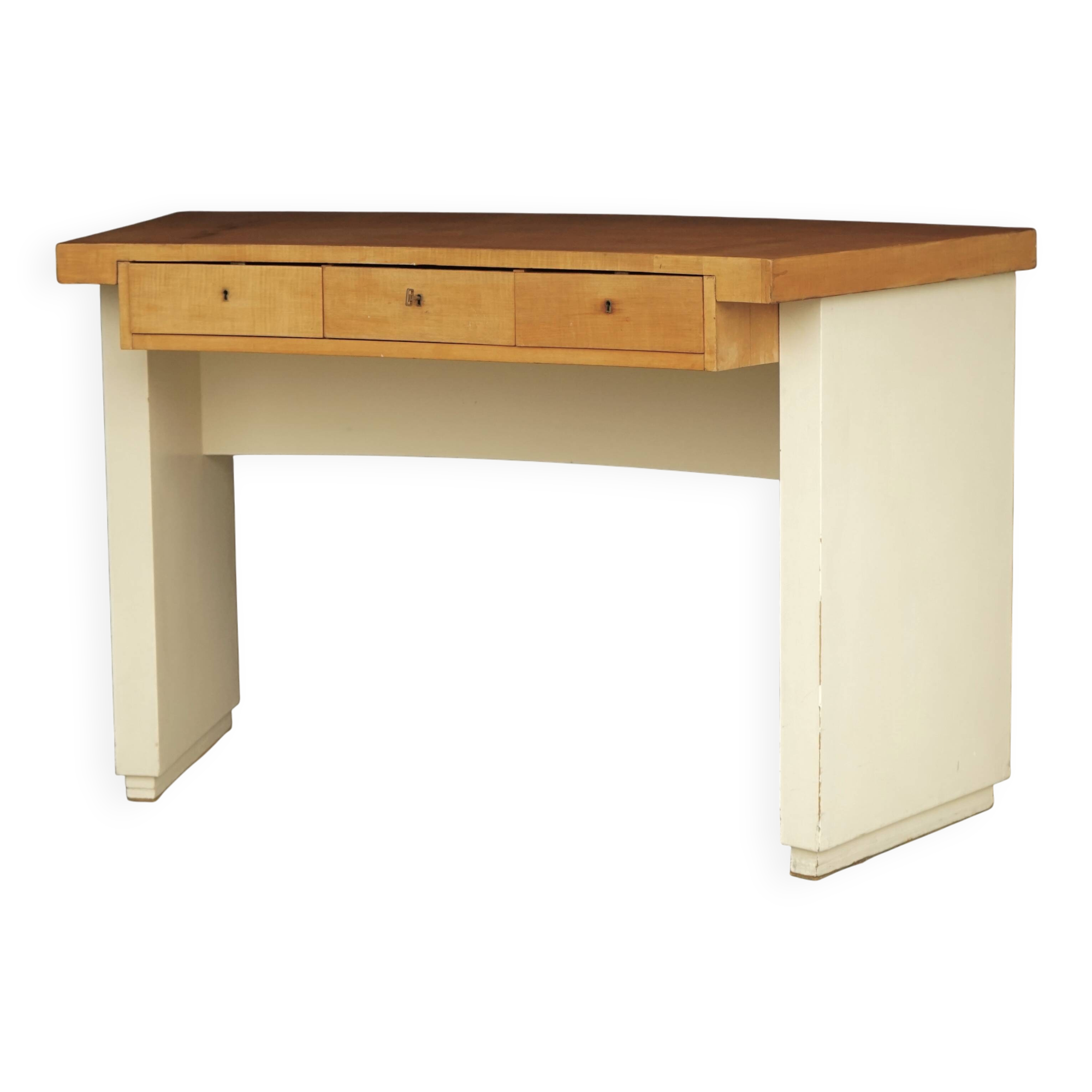 Small Art Deco Desk by Gebroeders Reens, 1930s