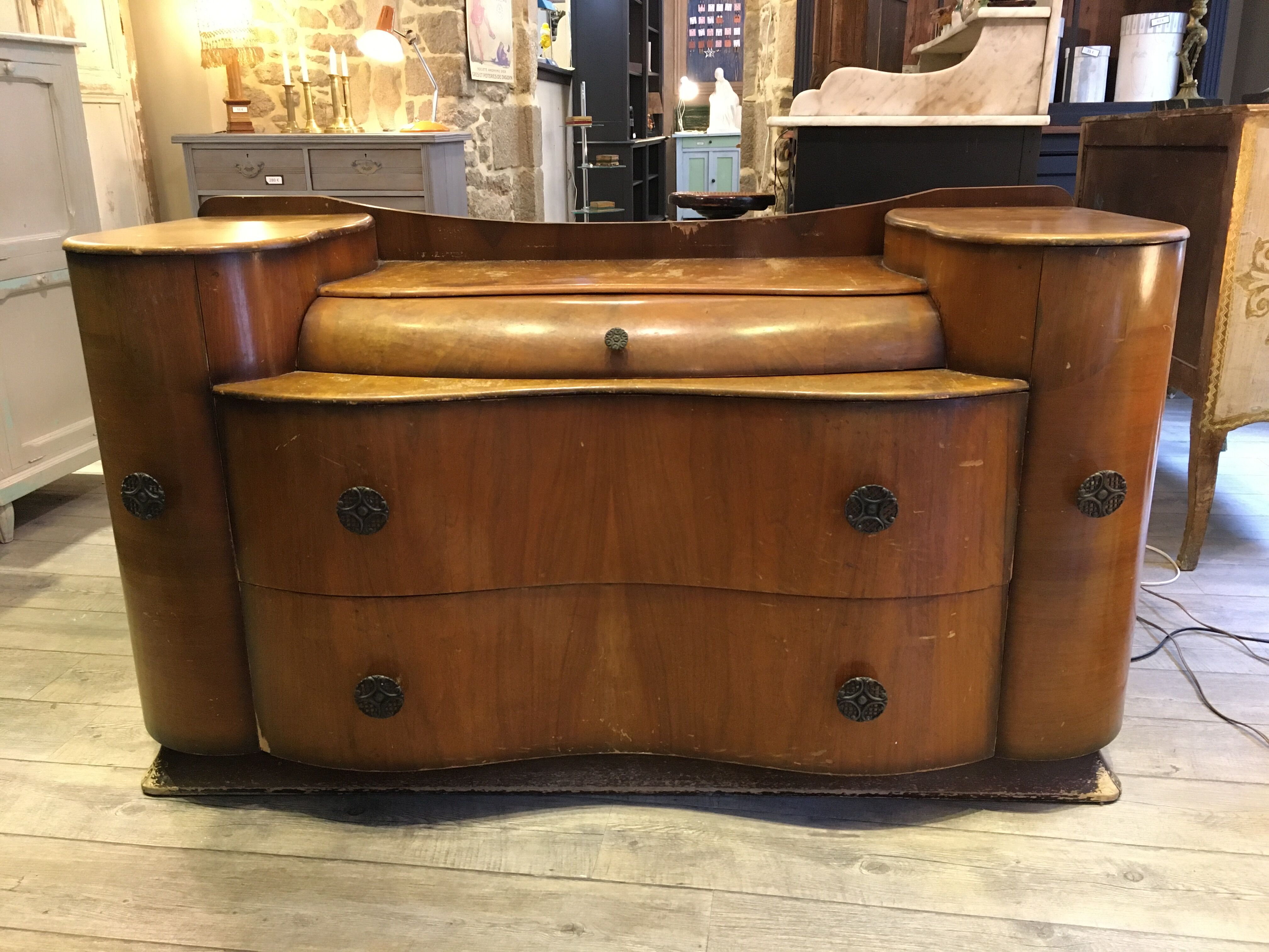Old English furniture 1930 art deco