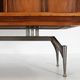 Rare A-geometrically Italian Mid-century cabinet in rosewood, 1960s