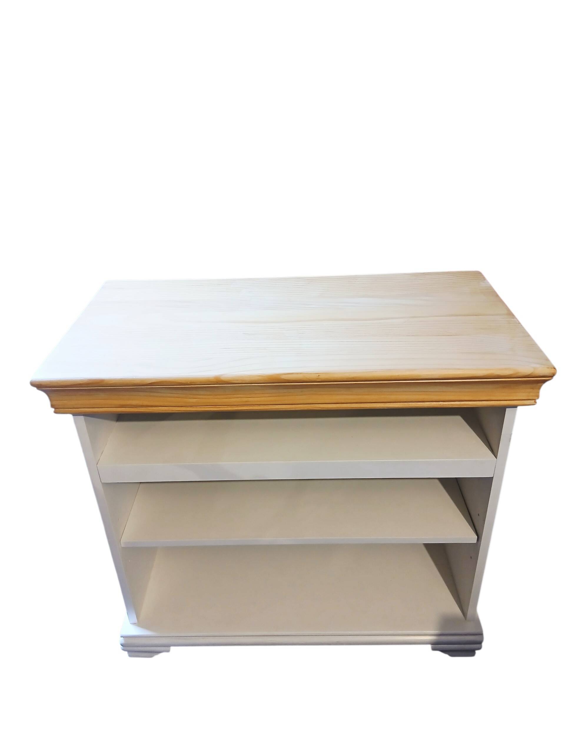 Bibus blanc et bois