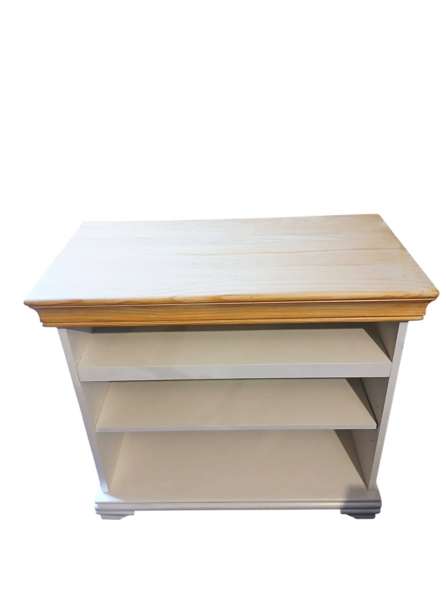 Bibus blanc et bois