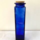 Bocal XXL en verre bleu cobalt