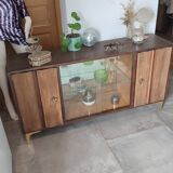 Small solid wood sideboard