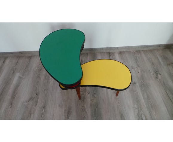 Been shaped coffee tables  vintage 1950