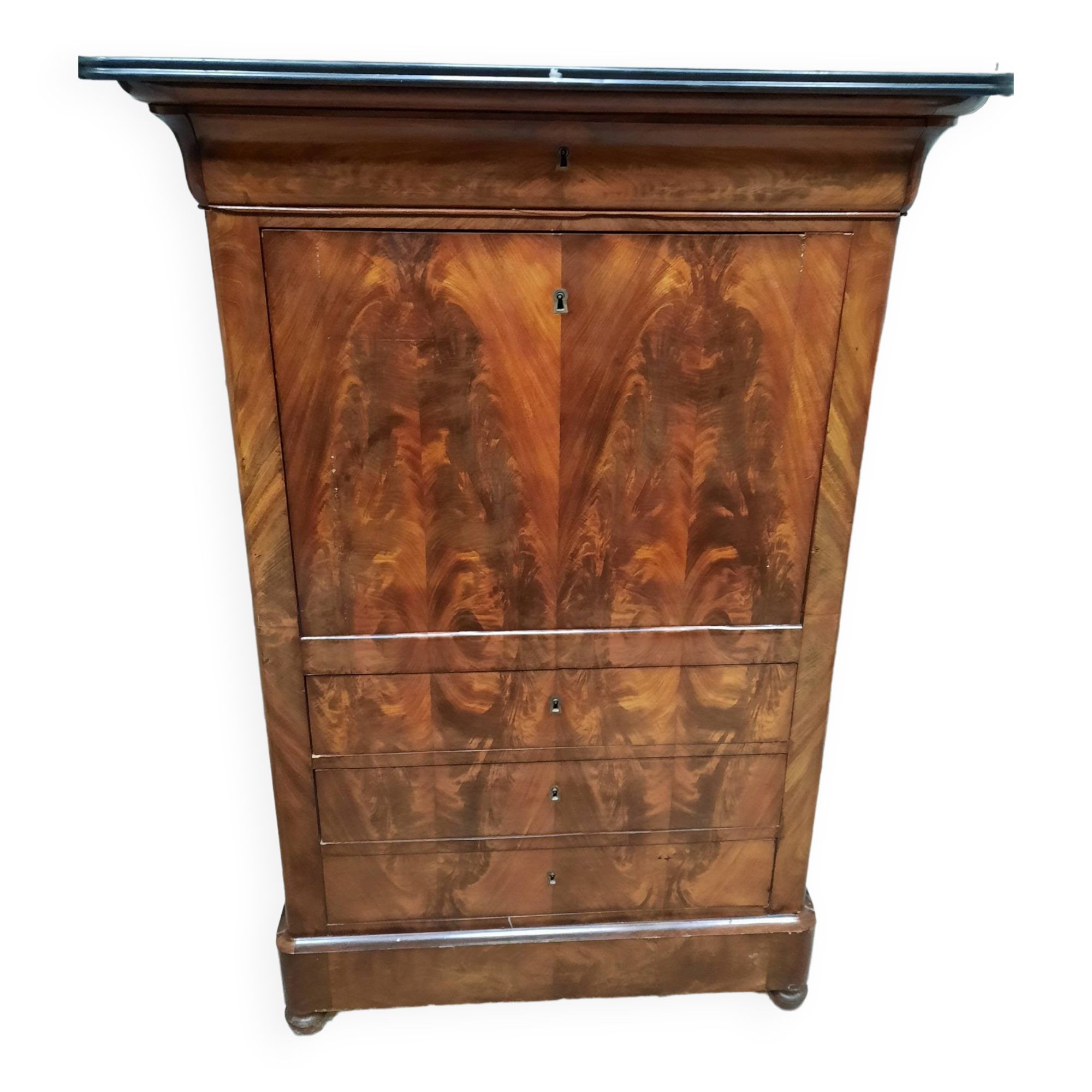 Louis Philippe mahogany secretary
