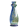 Large Vintage Murano Glass Vase in Multicolor Iridescent Pastel Glass – Italian Art Glass, 1970s