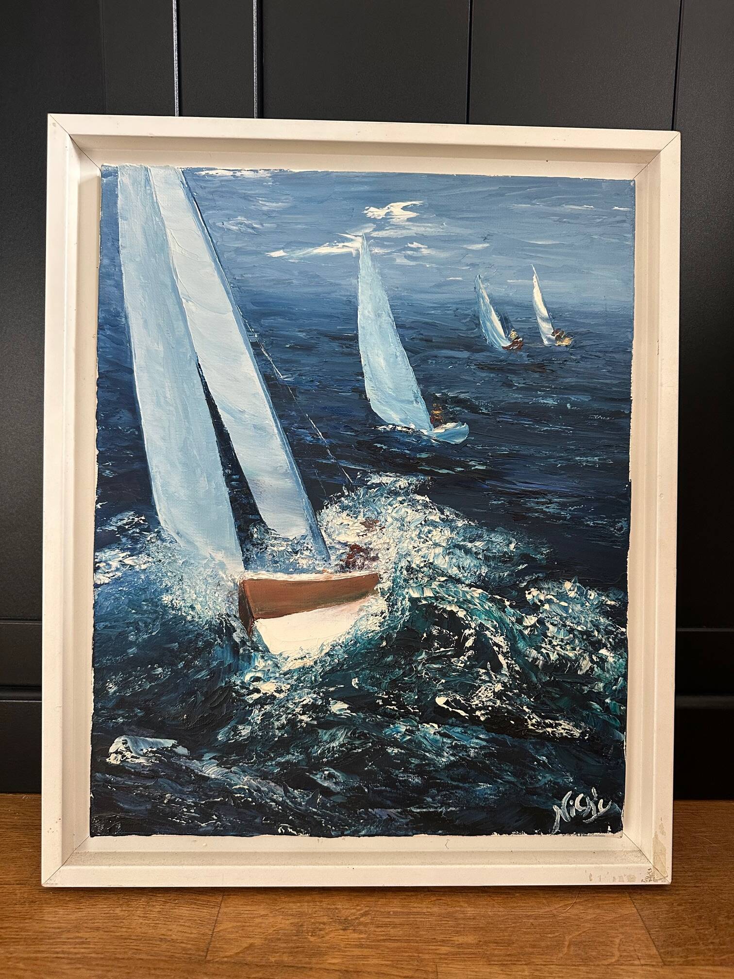 ' Regate' paiting