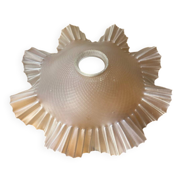 Luminaire en verre dentelé, 1930