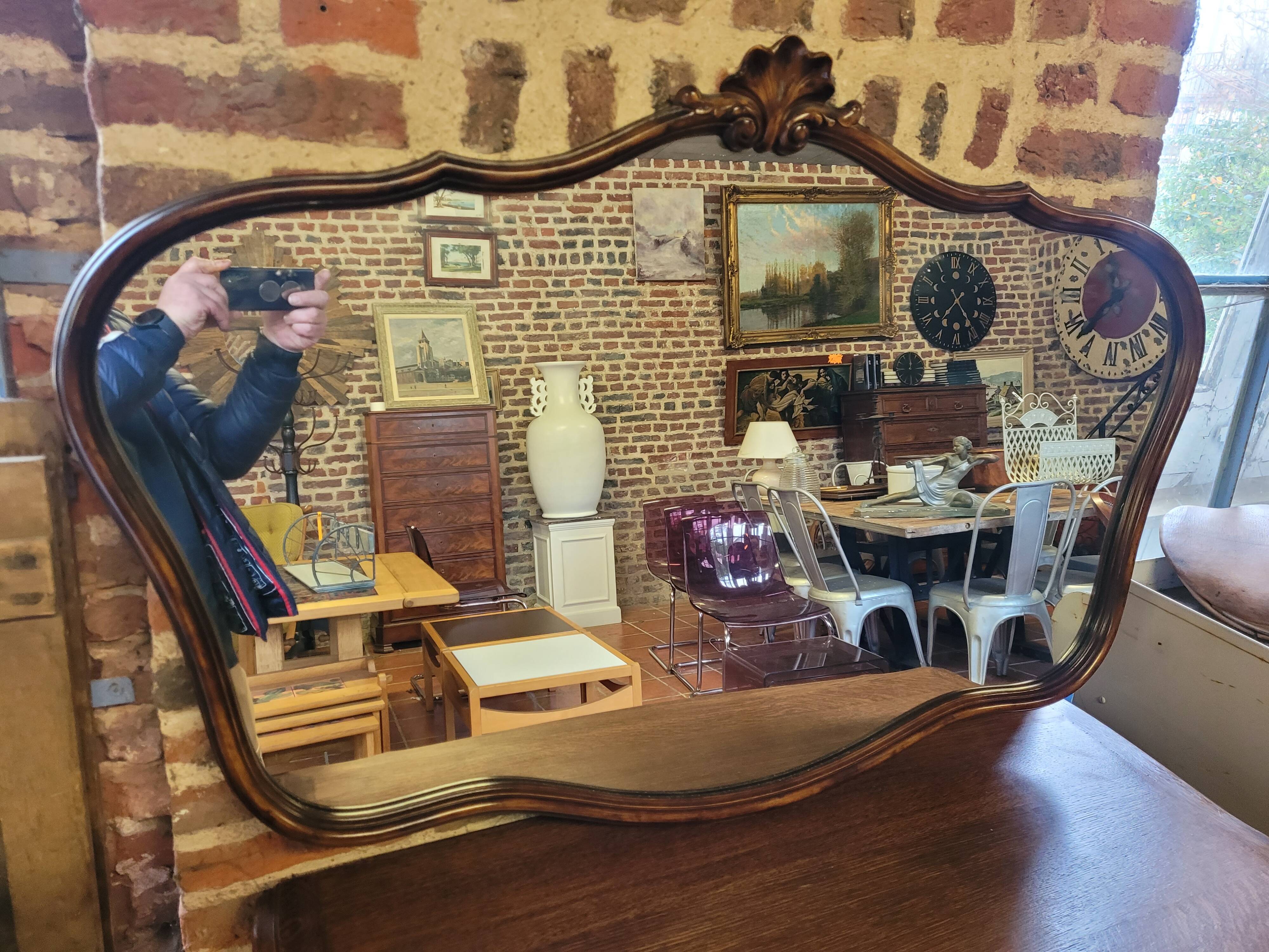 Louis XV style mirror