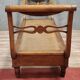 Recamier or chaise longue from the Consulate period in solid cherry wood circa 1800