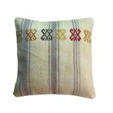 Housse de coussin kilim turc vintage, 40 x 40 cm