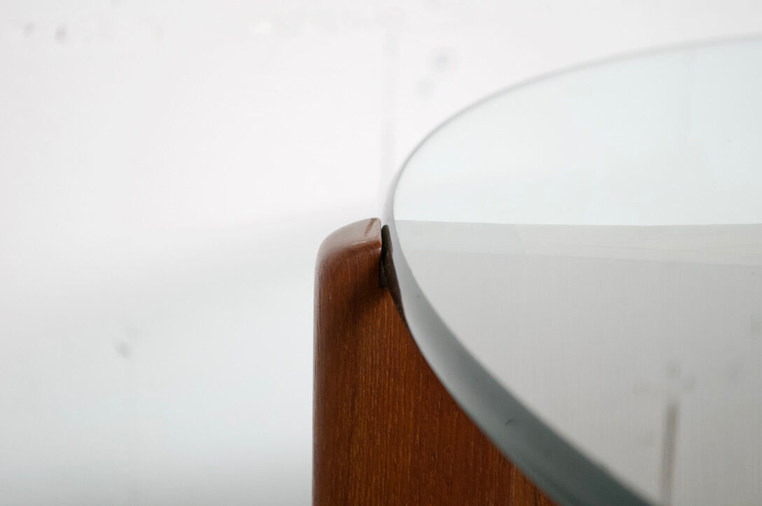 Teak coffee table sven ellekaer 60's years christian linneberg publisher