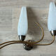 Pair of vintage 60s wall lights