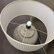 Old jar lamp