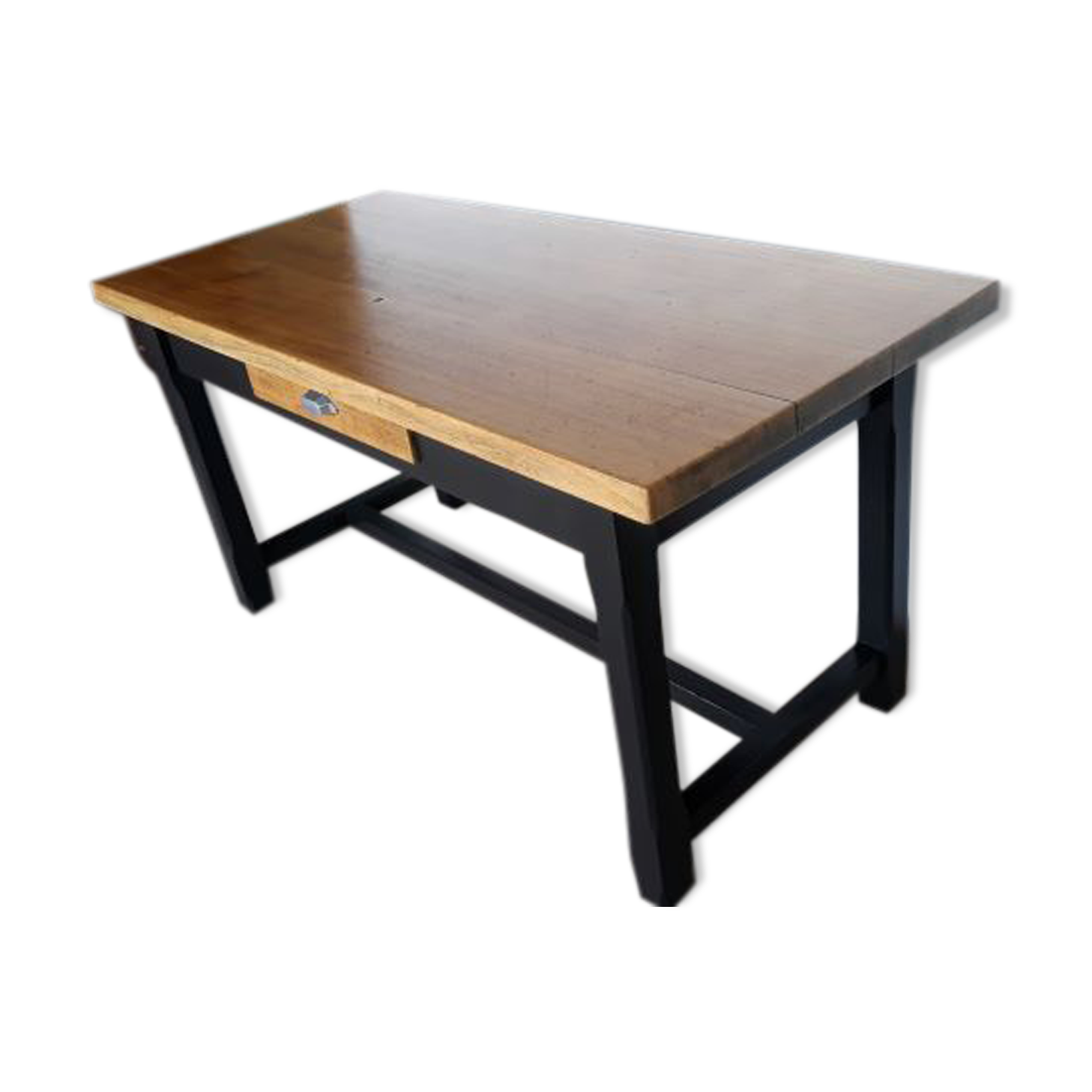 Vintage farm table revamped