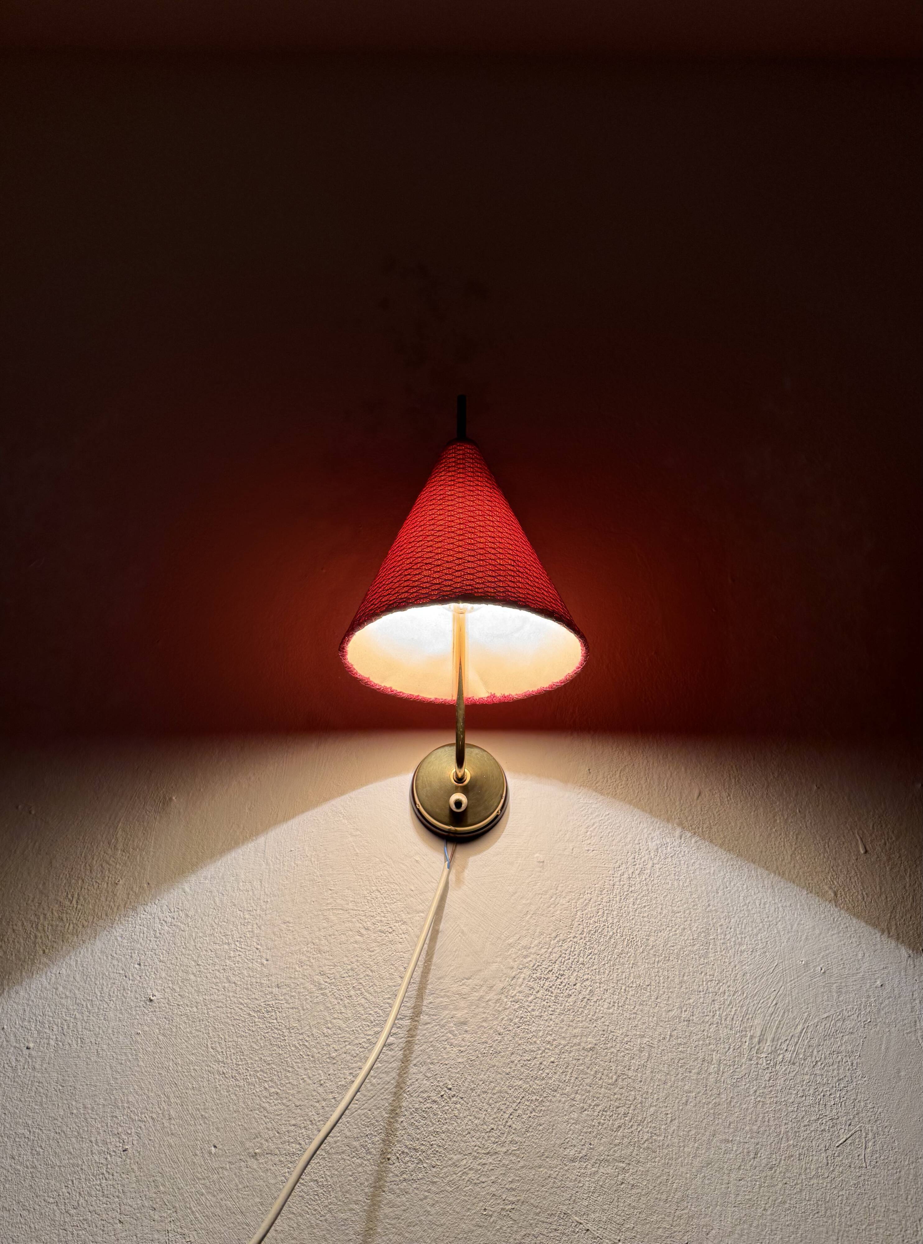 Ensemble de 2 appliques murales en laiton de Rupert Nikoll