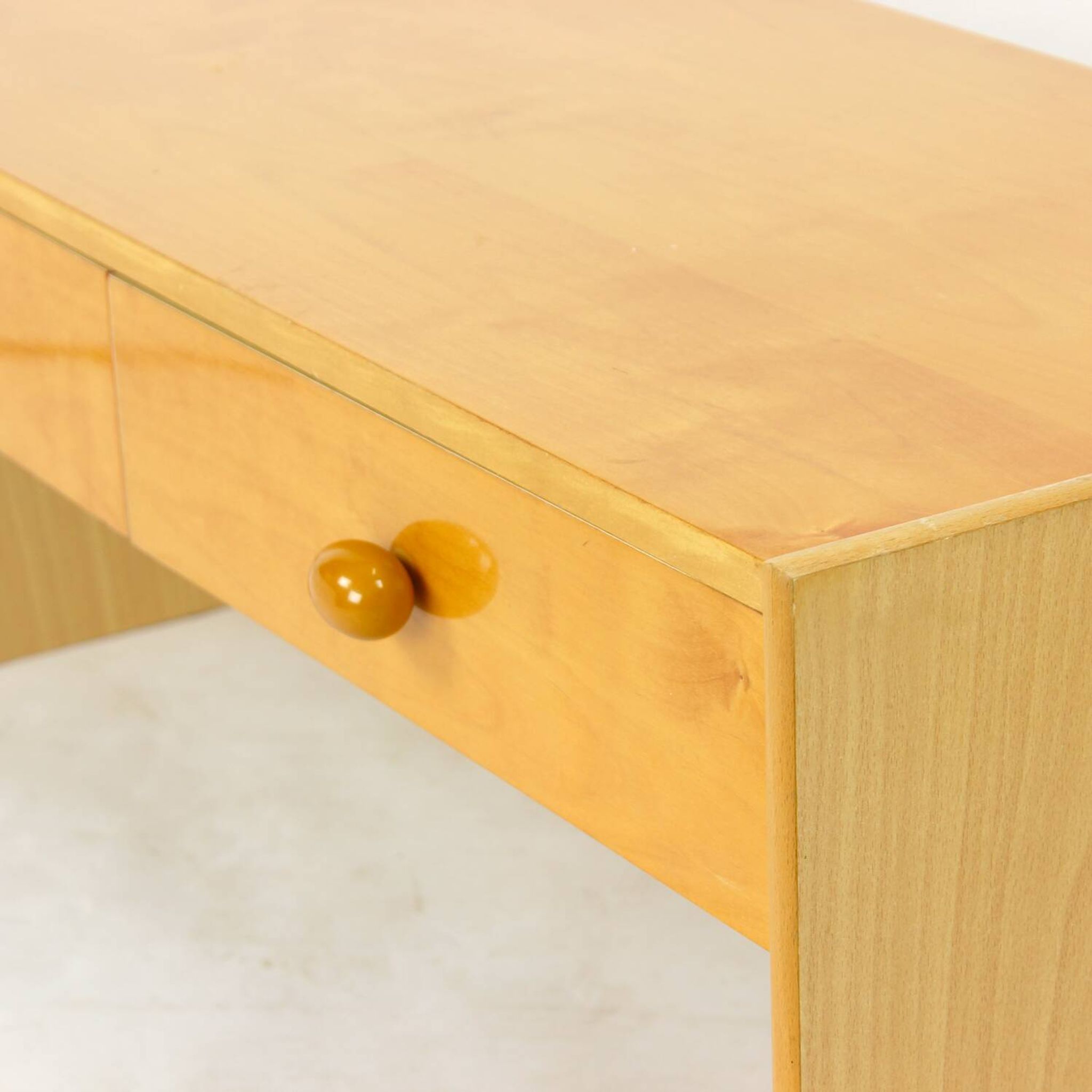 Vintage Vanity Table With Drawers By Up Zavody, Czechoslovakia 1980s