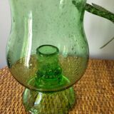 Biot bubble glass candle holder