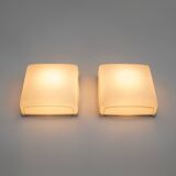 Pair of “Cnosso” ceiling lamps by Angelo Mangiarotti for Artemide, 1960s