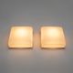 Pair of “Cnosso” ceiling lamps by Angelo Mangiarotti for Artemide, 1960s