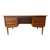 Danish Falster Teak Desk by Svend Madsen, 1960s