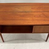 Petite Teak Desk By Gunnar Nielsen For Tibergaarden.