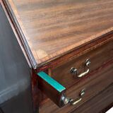 Library with integrated secretary English solid wood