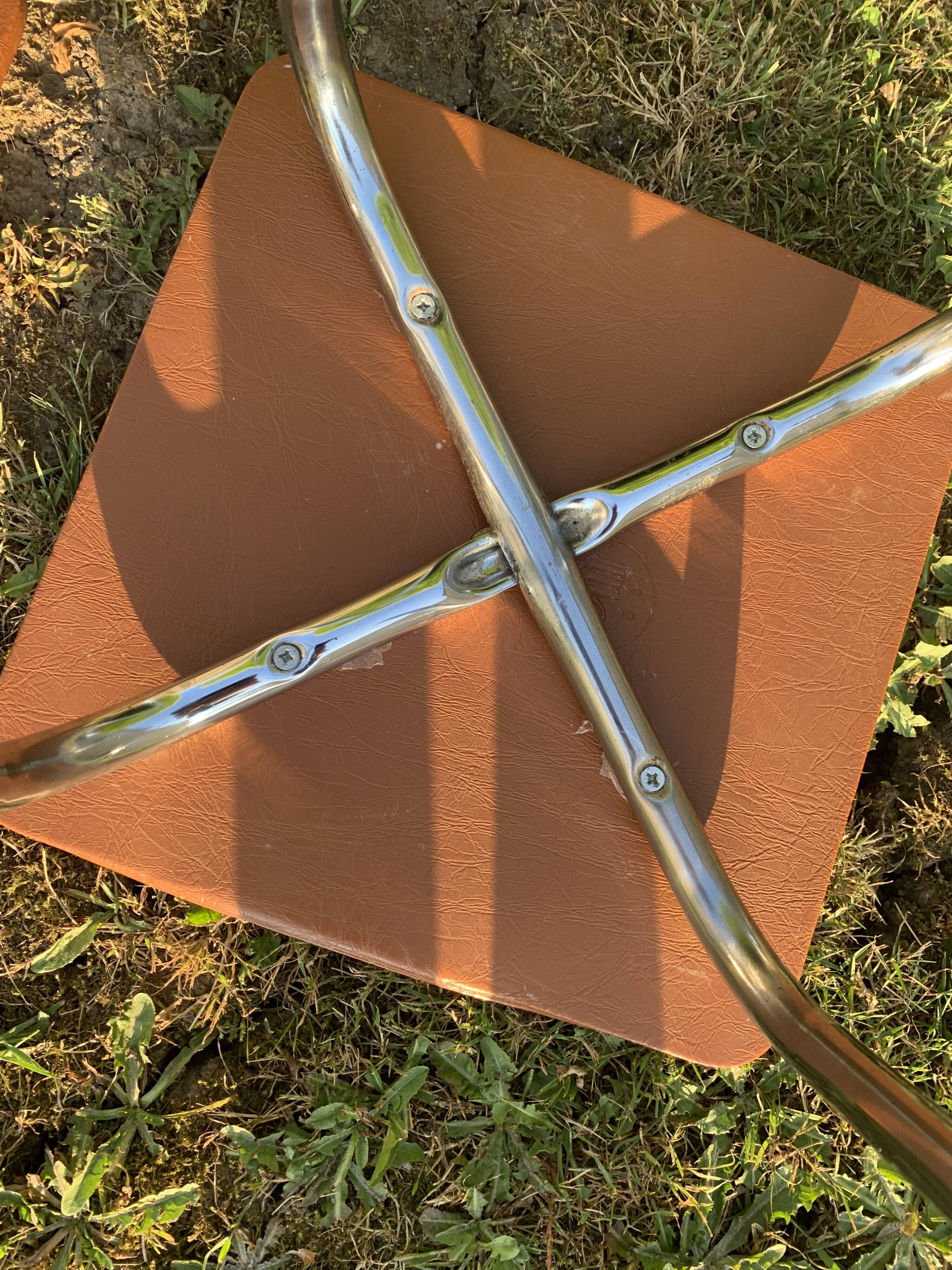 Pair of Skaï stools