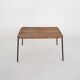 Rattan coffee table attrb. to Carl Aubock, Austria 1960's