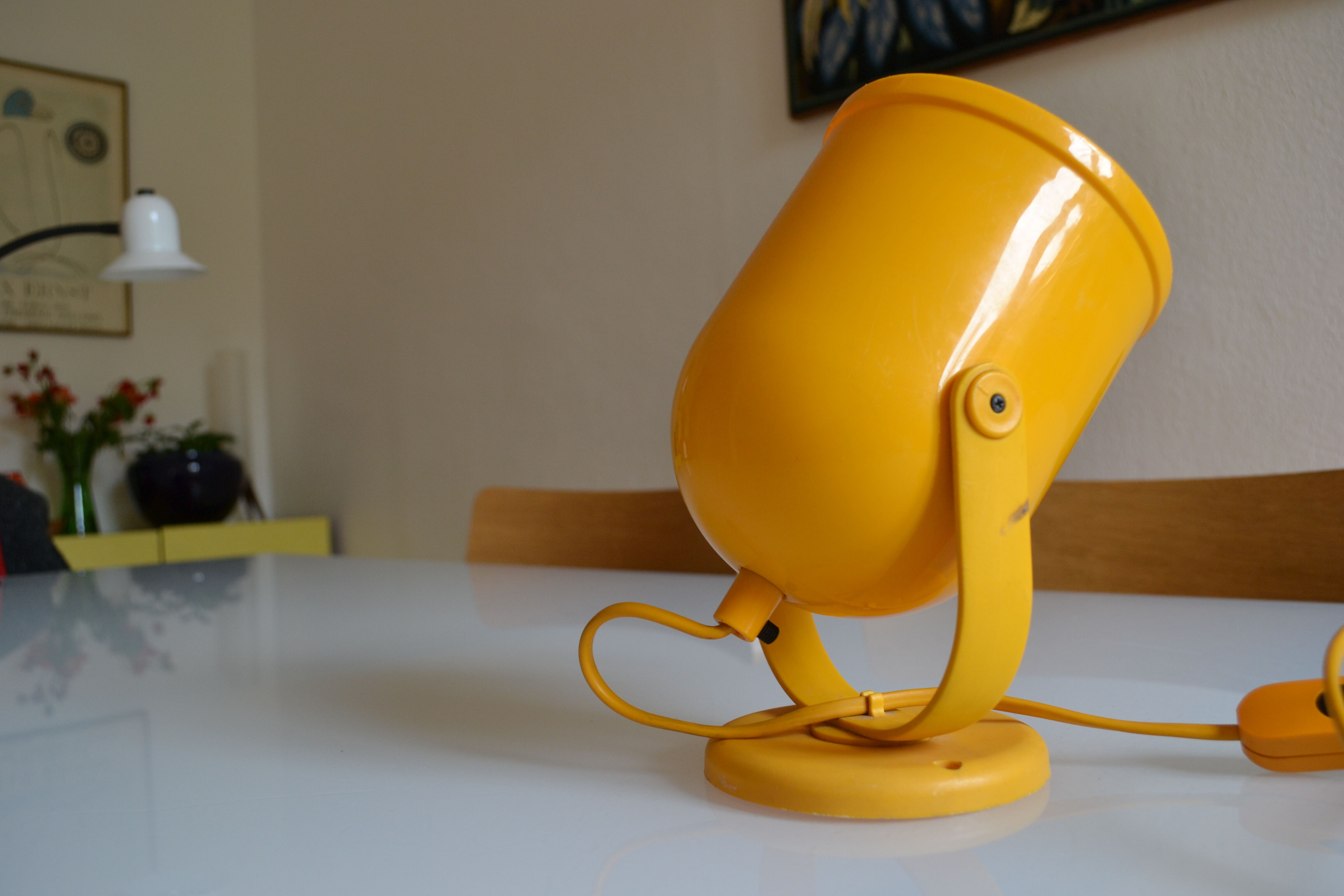 SPACE AGE ELENCO WALL LAMP SPOT LAMP, SWEDEN 1970's