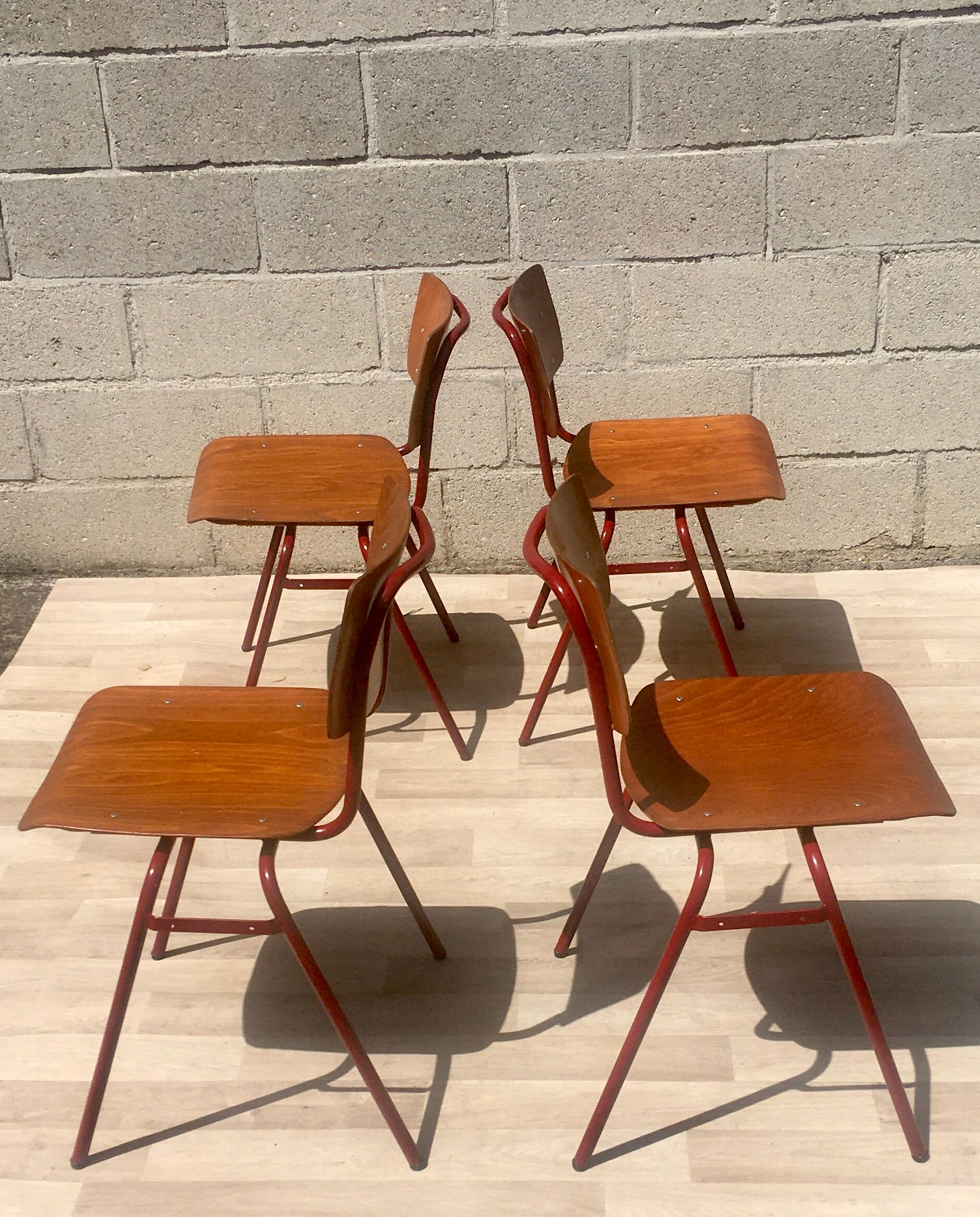 4 vintage chairs Marko Holland