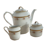 Service à café en porcelaine