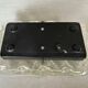 Small rectangular glass flush mount ceiling or wall lamp vintage