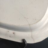 Grand plat de service ancien, Wild Rose par Bell, Cook & Co.
