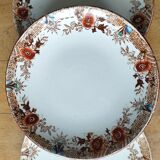 3 dessert plates sarreguemines