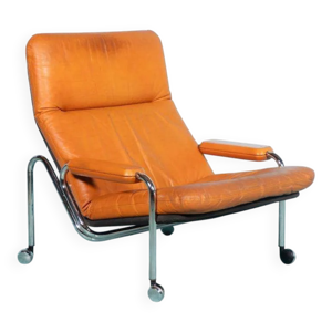 fauteuil design en cuir