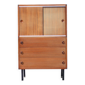 Meuble ARP Minvielle, meuble de rangement avec tiroirs, meuble vintage, décoration intérieur, 50's