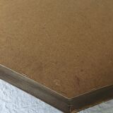 Octagonal mirror 78x58cm