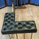 Very nice old chersterfield fireplace bench