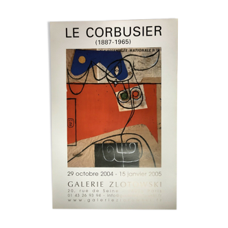 Le Corbusier Original Offset Lithograph Galerie Zlotowski 2005